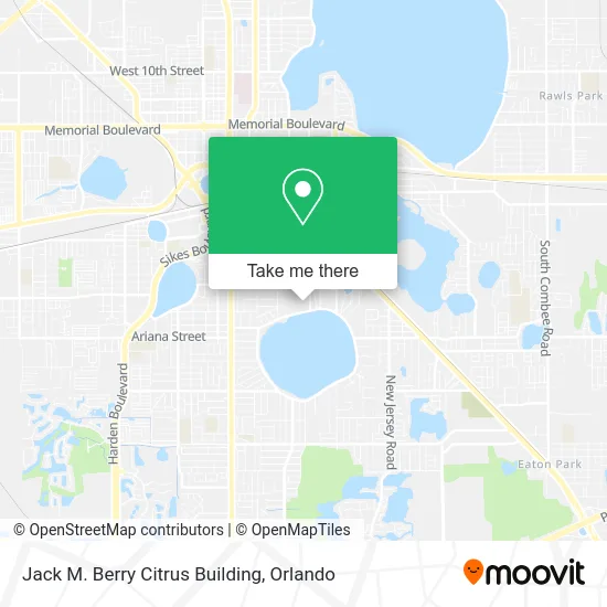 Jack M. Berry Citrus Building map