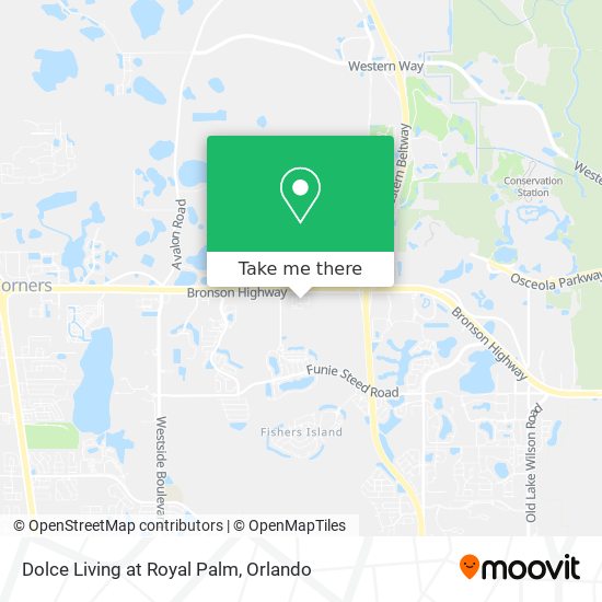 Dolce Living at Royal Palm map
