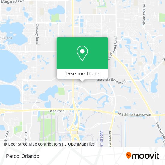 Petco map