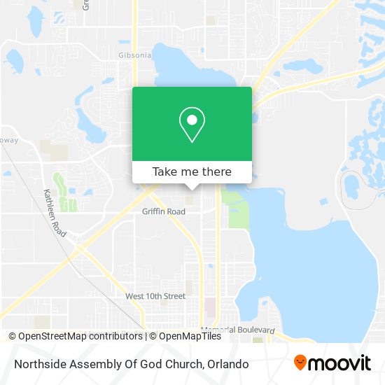 Northside Assembly Of God Church map