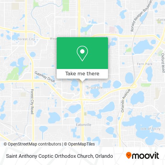 Mapa de Saint Anthony Coptic Orthodox Church