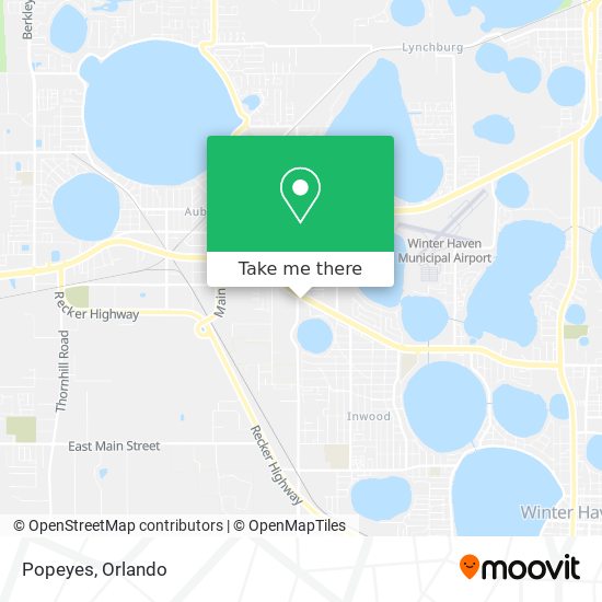 Popeyes map