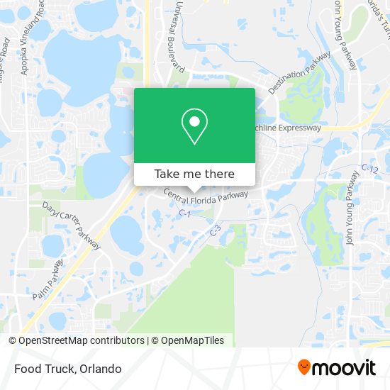 Mapa de Food Truck
