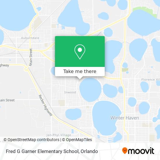 Mapa de Fred G Garner Elementary School