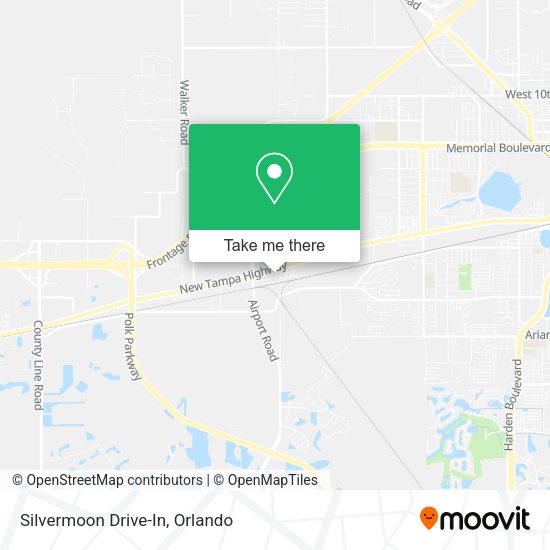 Mapa de Silvermoon Drive-In