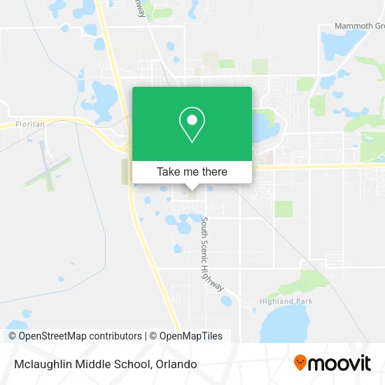 Mclaughlin Middle School map
