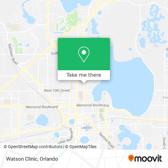 Watson Clinic map