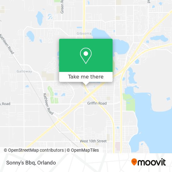 Mapa de Sonny's Bbq