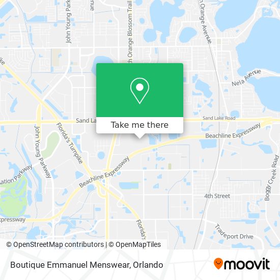 How to get to Boutique Emmanuel Menswear in Orlando by Bus