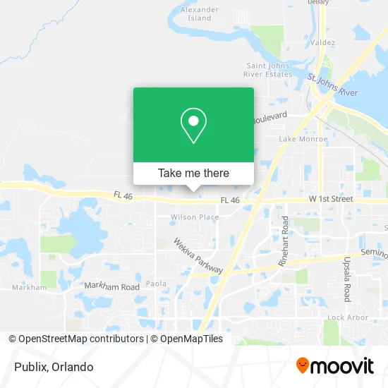 Publix map