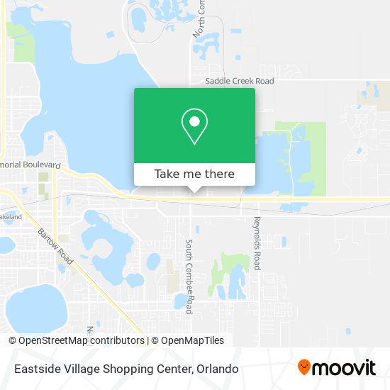 Eastside Village Shopping Center map