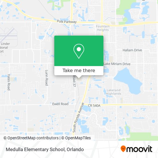 Medulla Elementary School map
