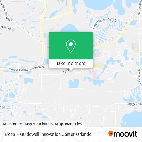 Beep – Guidewell Innovation Center map