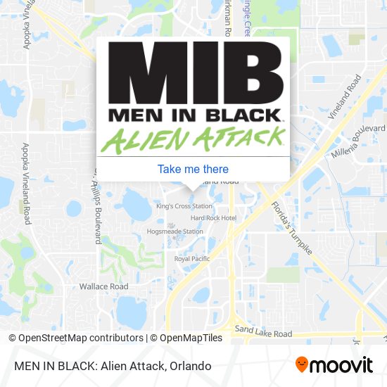 Mapa de MEN IN BLACK: Alien Attack