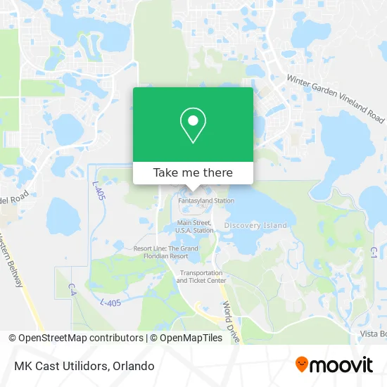 MK Cast Utilidors map