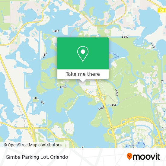 Simba Parking Lot map