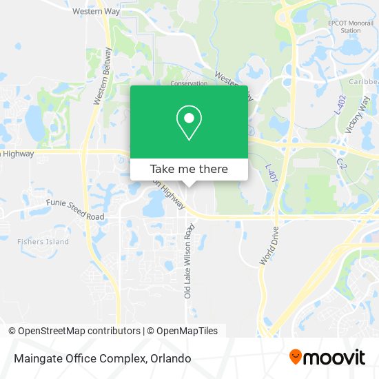 Maingate Office Complex map