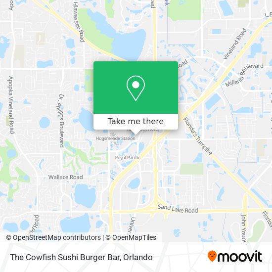 The Cowfish Sushi Burger Bar map