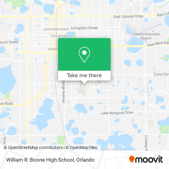 Mapa de William R. Boone High School