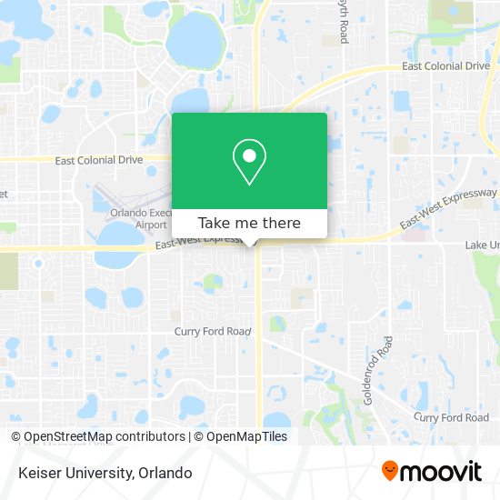 Keiser University map