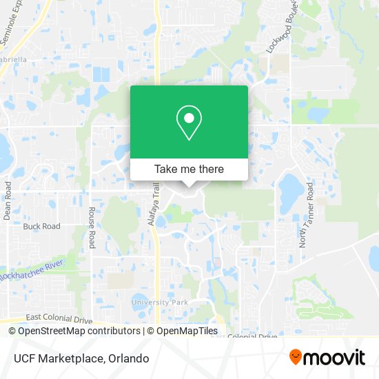 UCF Marketplace map