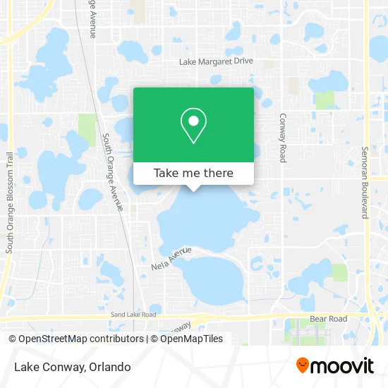 Mapa de Lake Conway