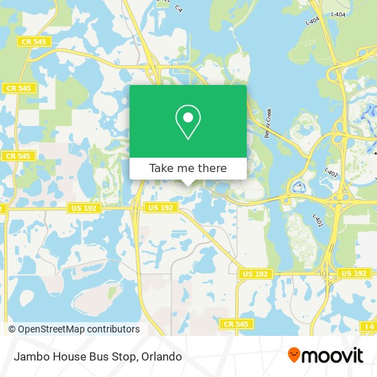 Jambo House Bus Stop map