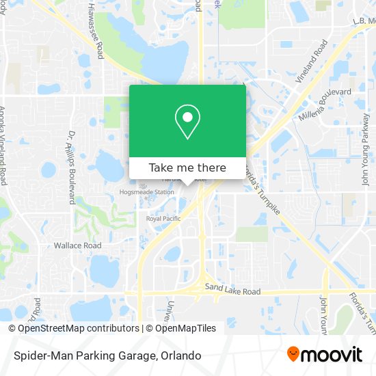 6000 Universal Blvd Garage - Parking in Orlando