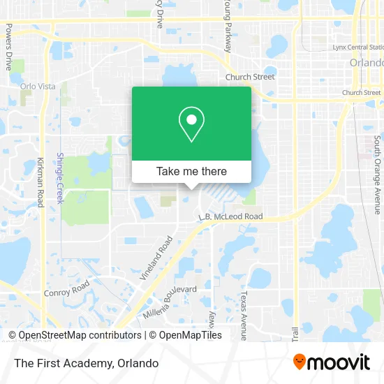 The First Academy map