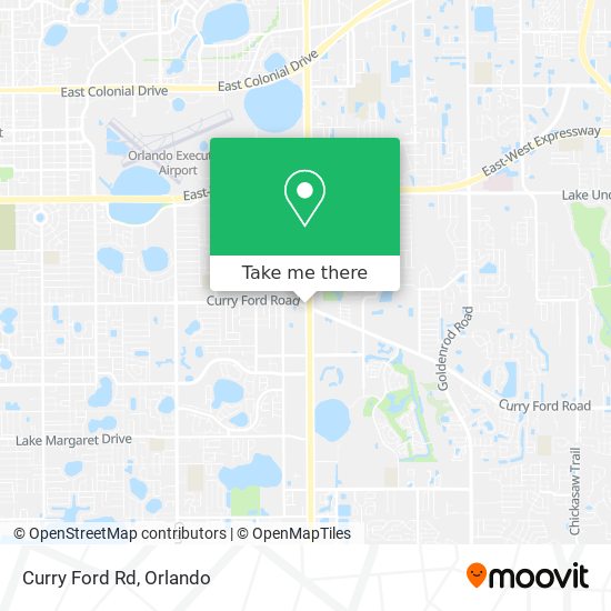 Mapa de Curry Ford Rd