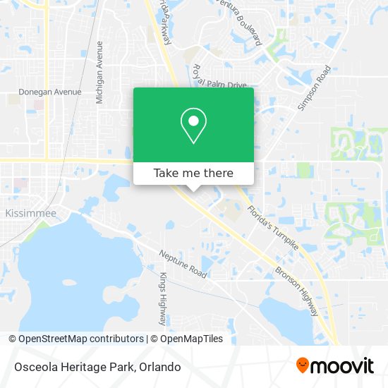 Osceola Heritage Park map