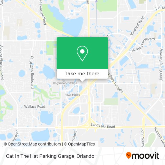 Mapa de Cat In The Hat Parking Garage