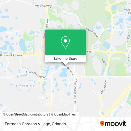 Mapa de Formosa Gardens Village