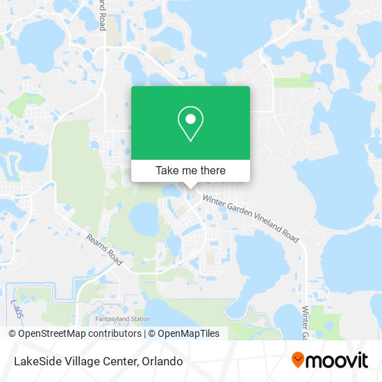 LakeSide Village Center map