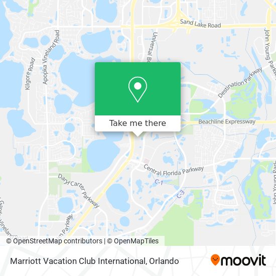 How to get to Marriott Vacation Club International in Orlando by Bus?