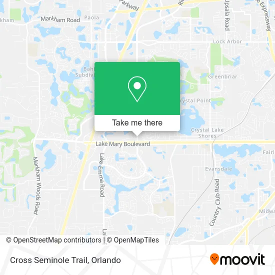 Cross Seminole Trail map