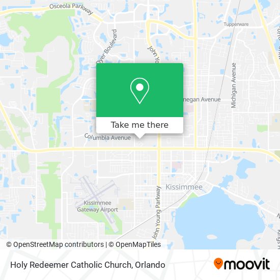 Holy Redeemer Catholic Church map