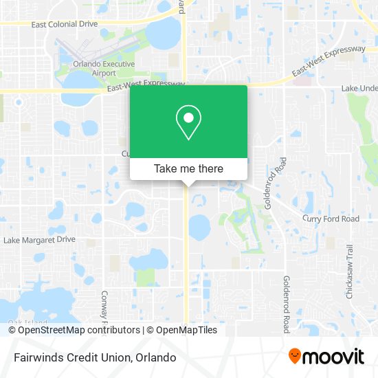 Fairwinds Credit Union map