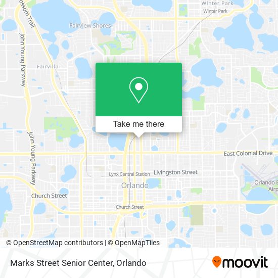 Mapa de Marks Street Senior Center