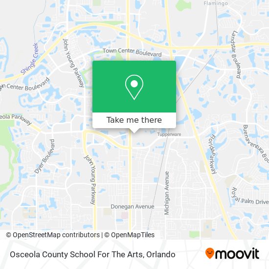 Mapa de Osceola County School For The Arts