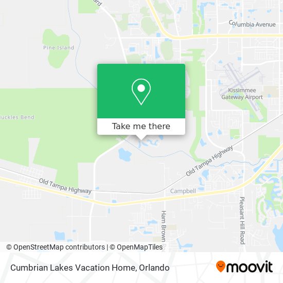 Cumbrian Lakes Vacation Home map