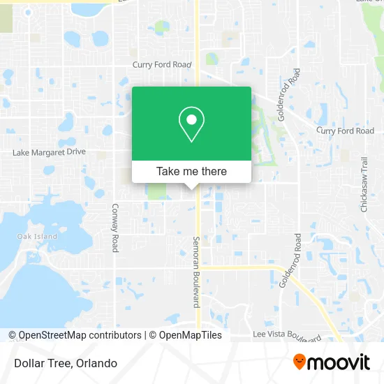Mapa de Dollar Tree