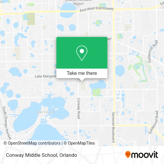 Mapa de Conway Middle School