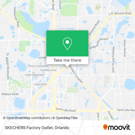 Cómo llegar SKECHERS Factory en Orlando en Autobús?
