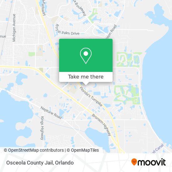 Mapa de Osceola County Jail
