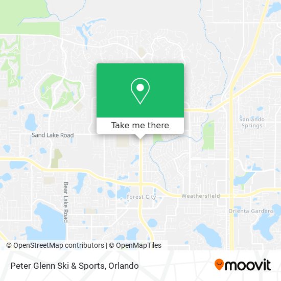 Mapa de Peter Glenn Ski & Sports