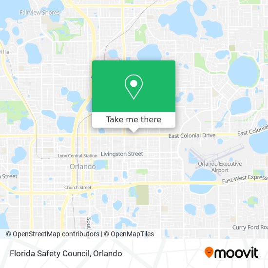 Florida Safety Council map