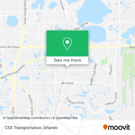 CSX Transportation map