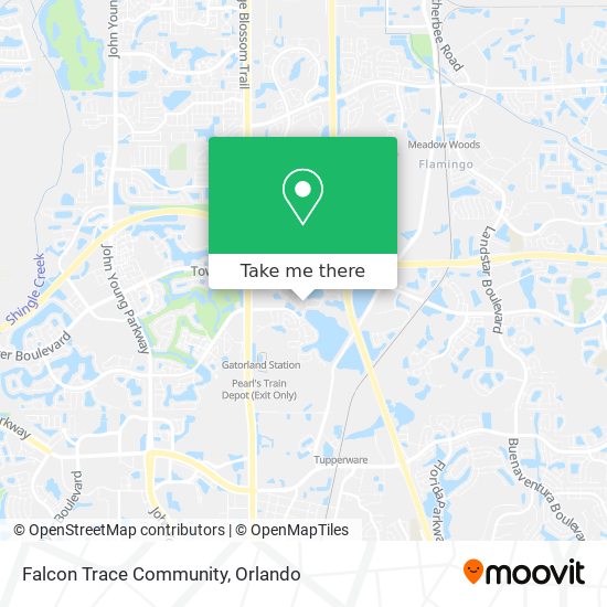 Mapa de Falcon Trace Community
