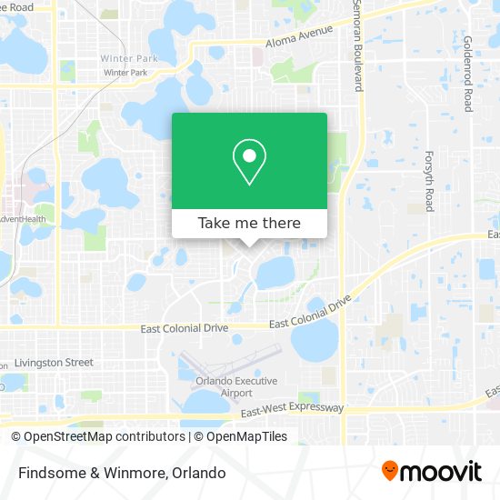 Findsome & Winmore map